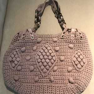 Gerard Darel Crochet Handbag